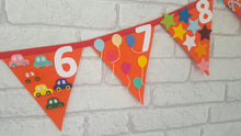 Load image into Gallery viewer, Number Bunting