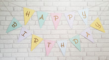 Load image into Gallery viewer, Happy Birthday Bunting