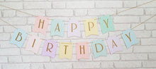 Load image into Gallery viewer, Happy Birthday Bunting