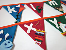 Load image into Gallery viewer, Alphabet Bunting