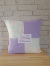 Load image into Gallery viewer, Patchwork Keepsake Cushion