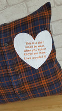 Load image into Gallery viewer, Heart Keepsake Memory Cushion