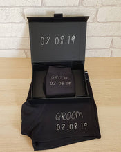 Load image into Gallery viewer, Groom Underwear Set Present