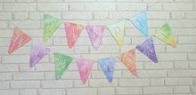 Load image into Gallery viewer, Glitter Happy Birthday Bunting