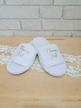 Load image into Gallery viewer, Flower Girl Slippers