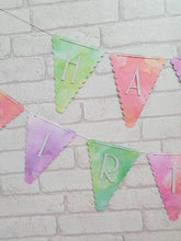 Load image into Gallery viewer, Glitter Happy Birthday Bunting