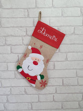 Load image into Gallery viewer, Traditional Christmas Stocking Personalised