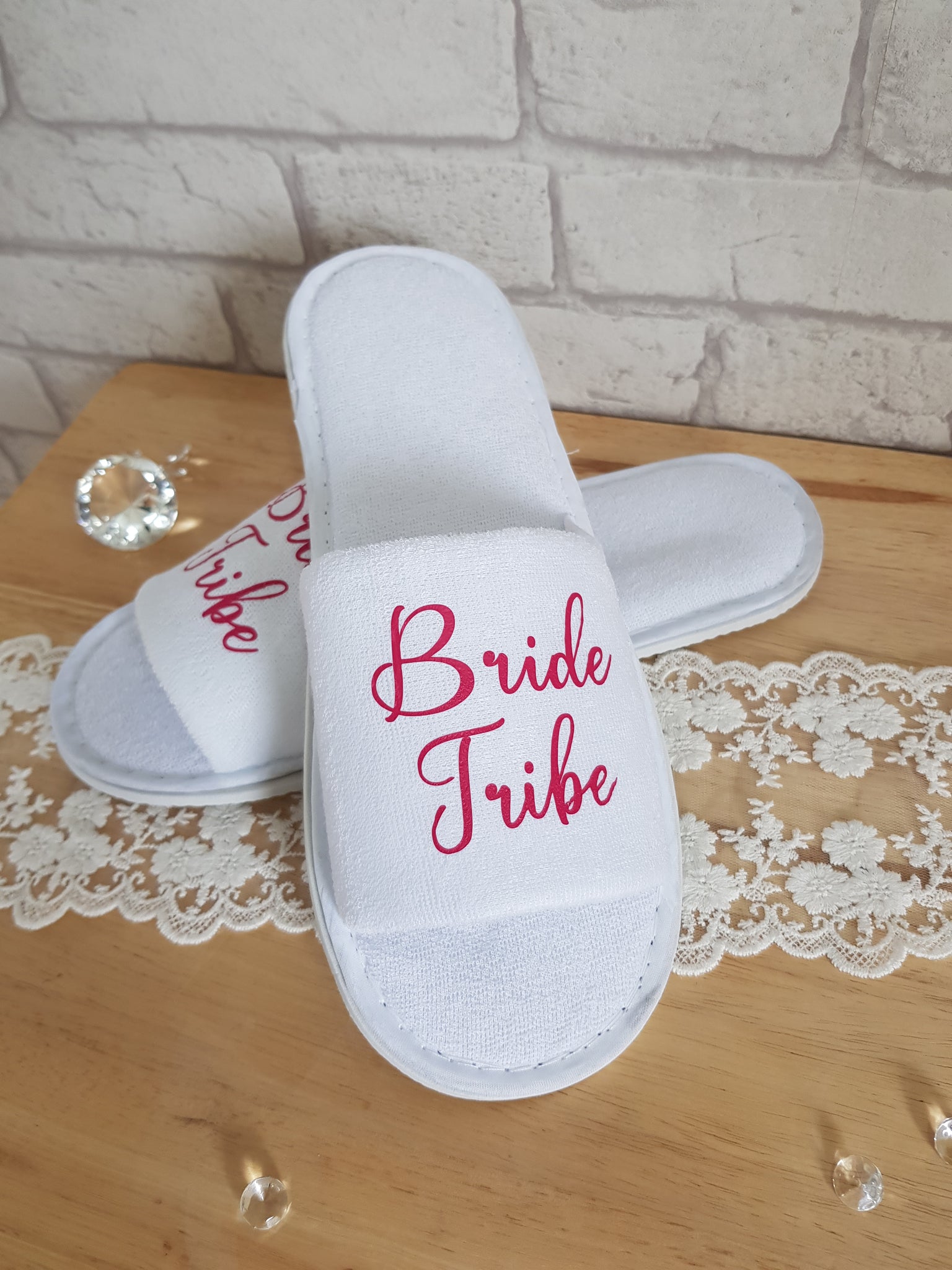 Bridal Party Slippers – Eliza Grace UK1