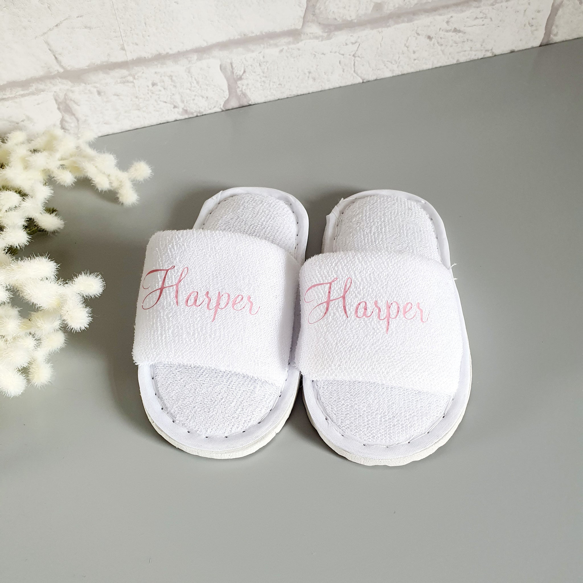 Personalised baby slippers online